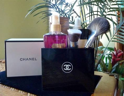 chanel acrylic makeup organizer|Chanel makeup accessories.